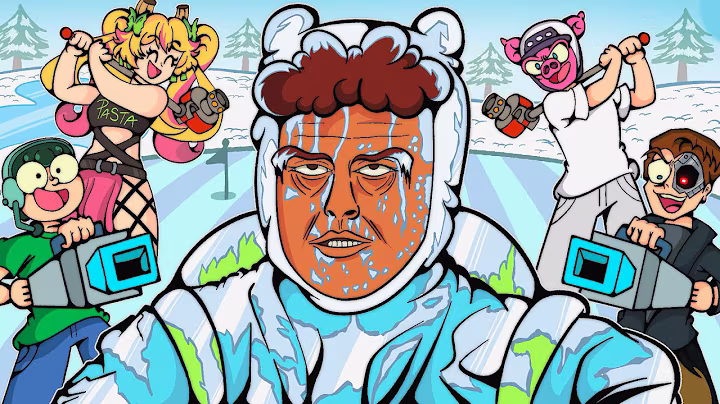 Super Battle Golf Frozen Fairway update artwork